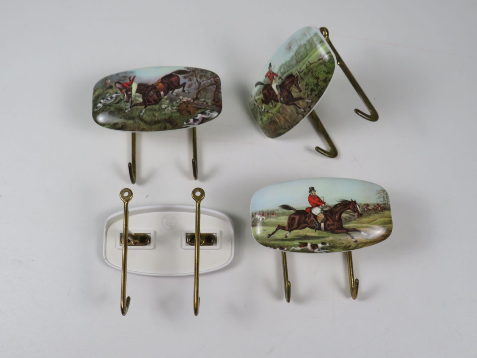 Furniture Mid Century Italian Clothing Hangers, Italy 1950s (Set Of 4) photo