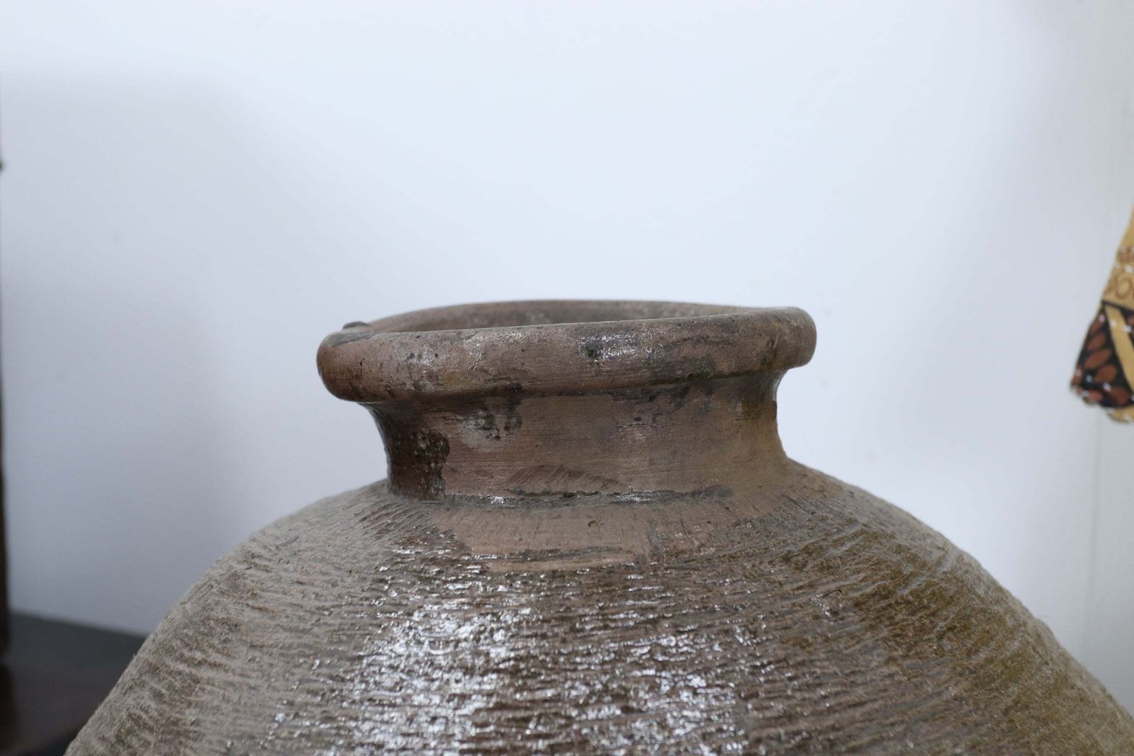 Mid 19th Century Handmade Chinese Rice Wine Jar (2) photo furniture