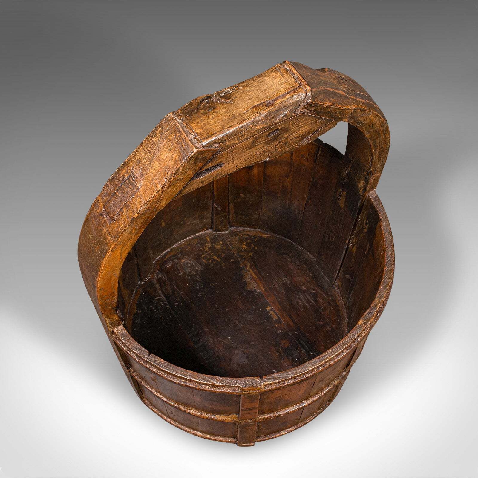 Large Antique Well Bucket, English, Georgian, Planter, Fireside Store, Garden photo buy
