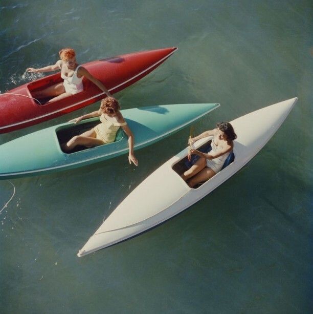 Slim Aarons 'Lake Tahoe Trip' Framed White