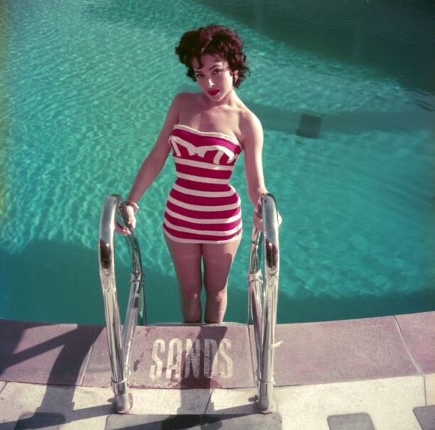 Slim Aarons 'Mara Lane' Framed White