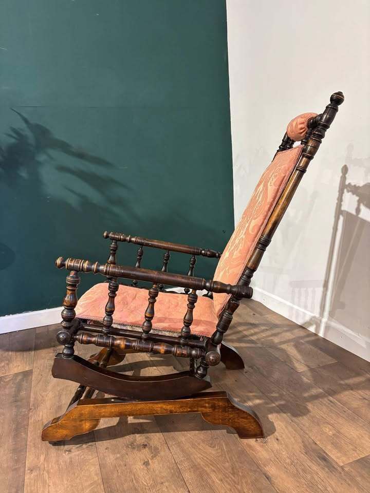 Late Victorian American Style Rocking Chair photo furniture