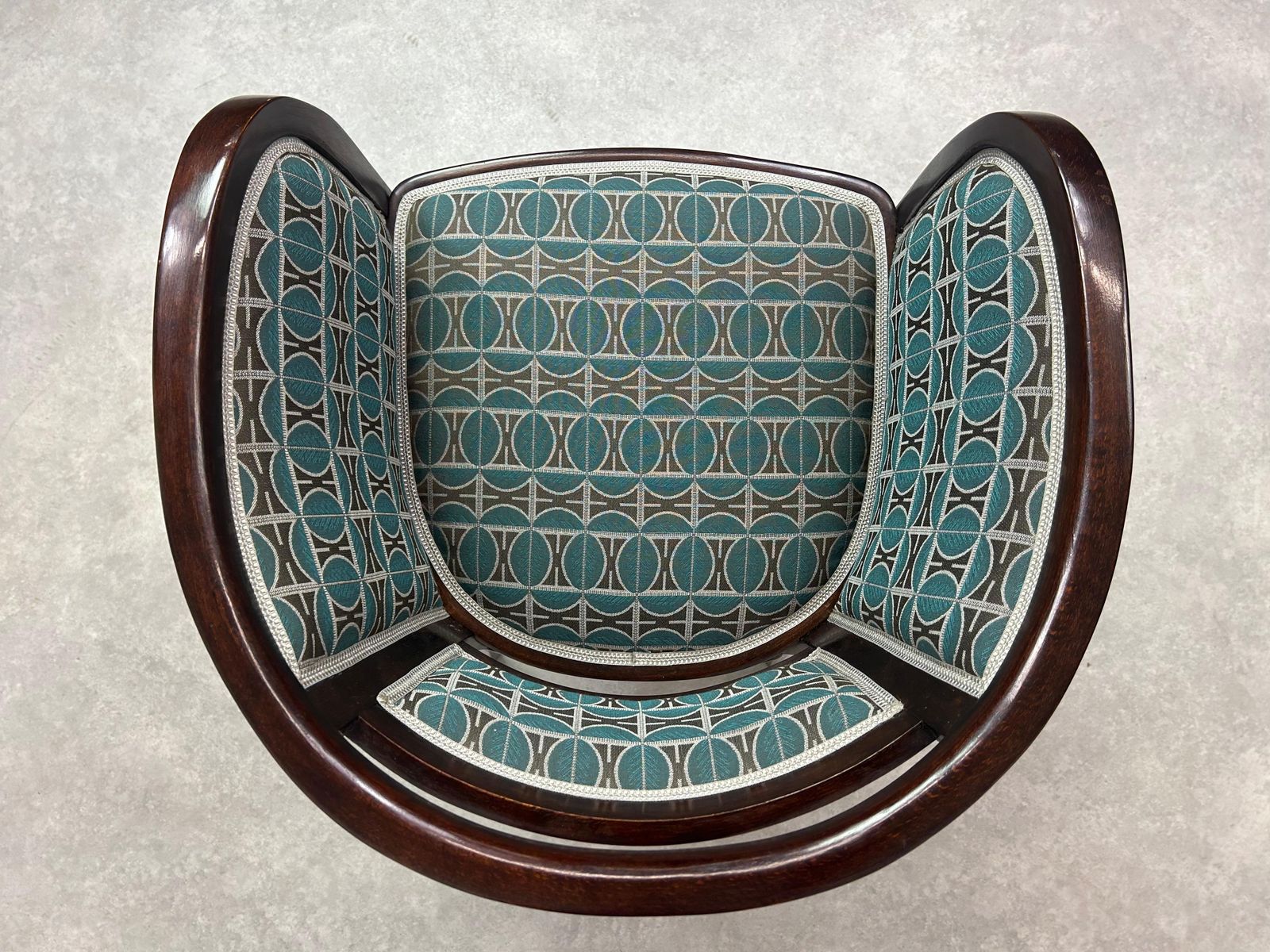 Jugendstil Office Chair By Otto Wagner For J&J Kohn photo for sale