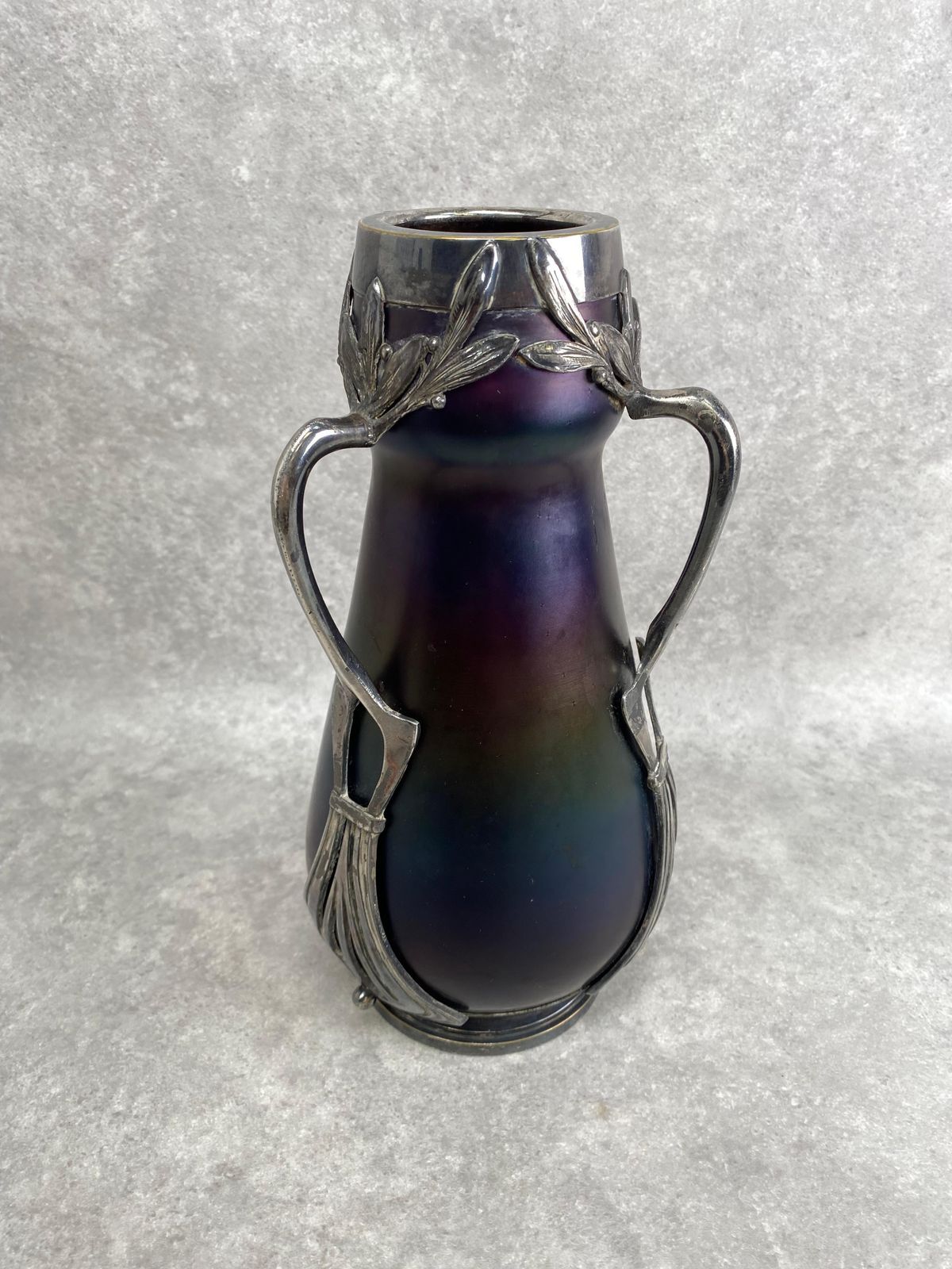 Jugendstil Art Glass Vase By Wilhelm Kralik Sohne photo Home Decor