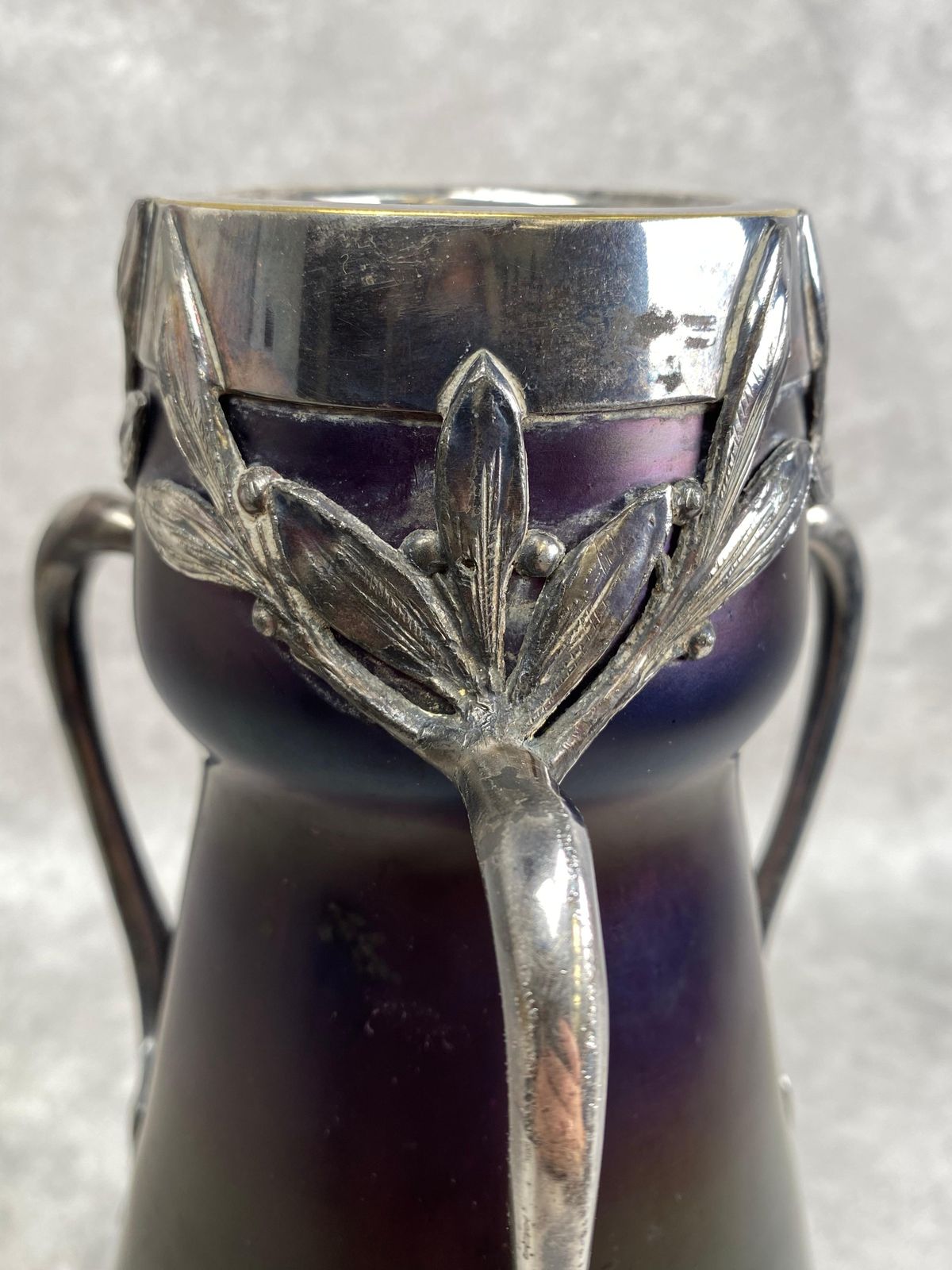photo for sale Jugendstil Art Glass Vase By Wilhelm Kralik Sohne
