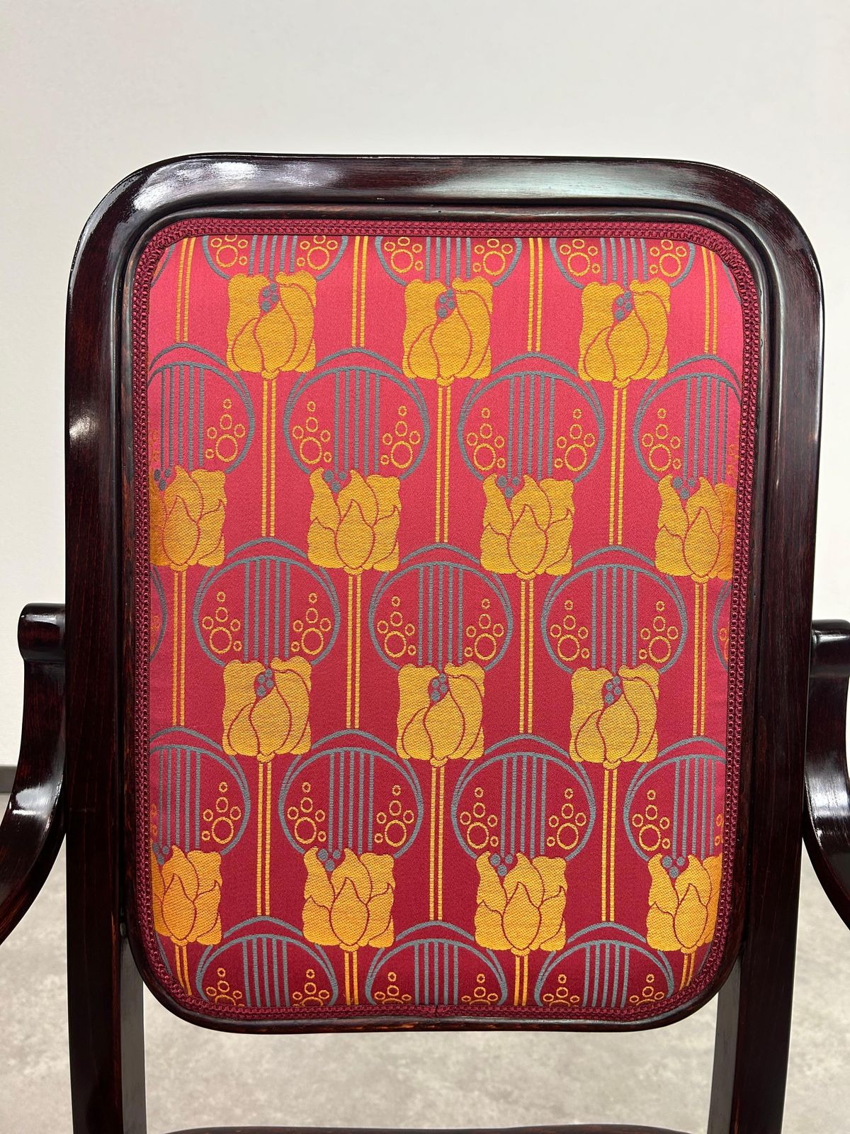 photo for sale Art Nouveau Desk Chair By Gustav Siegel For Thonet