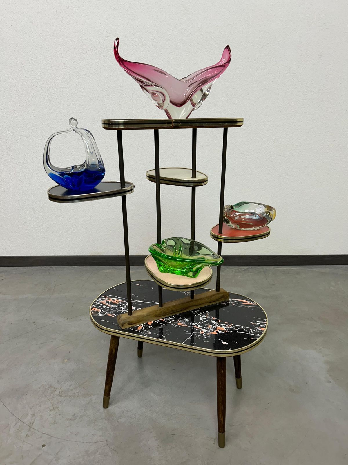 Mid Century Moder Flower Stand photo furniture