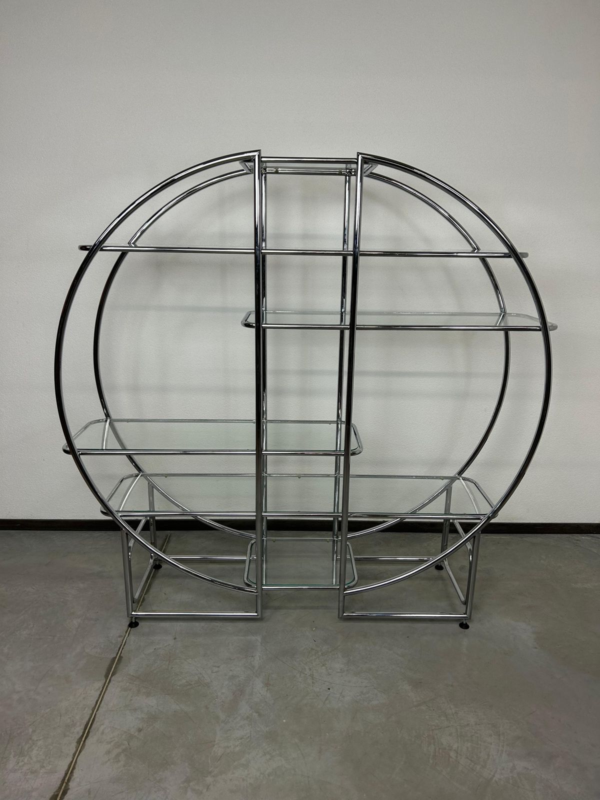 Mid Century Design Tubular Steel Etagere photo for sale