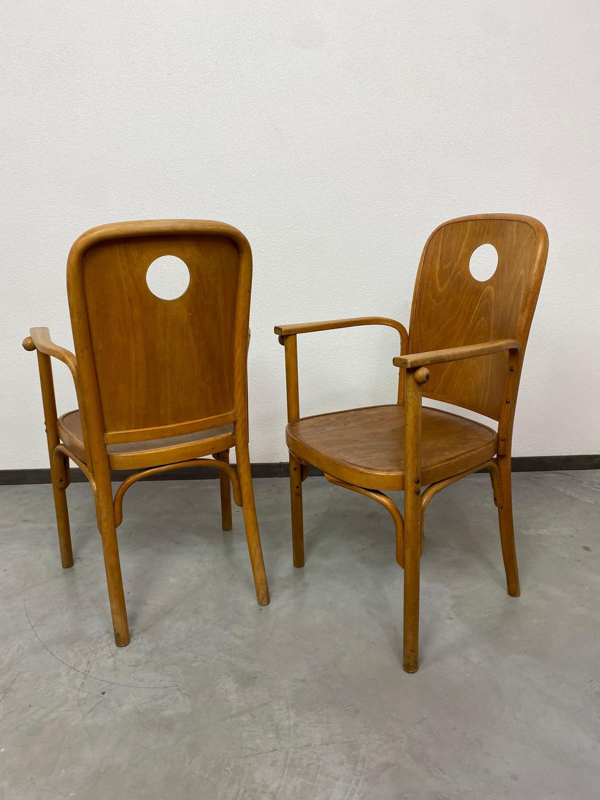 Very Rare Armchairs Nr.813 /1f By Josef Hoffmann For Jacob Josef Kohn photo Furniture