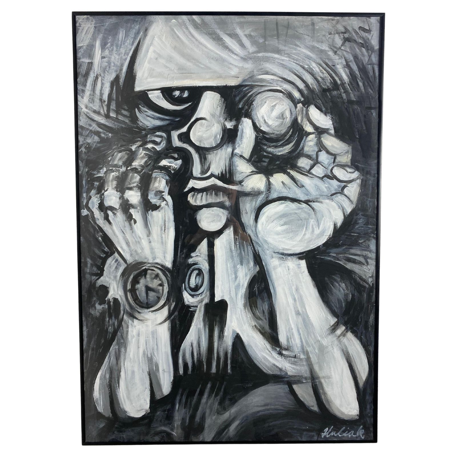 Man In The Theatre By Juraj Huliak