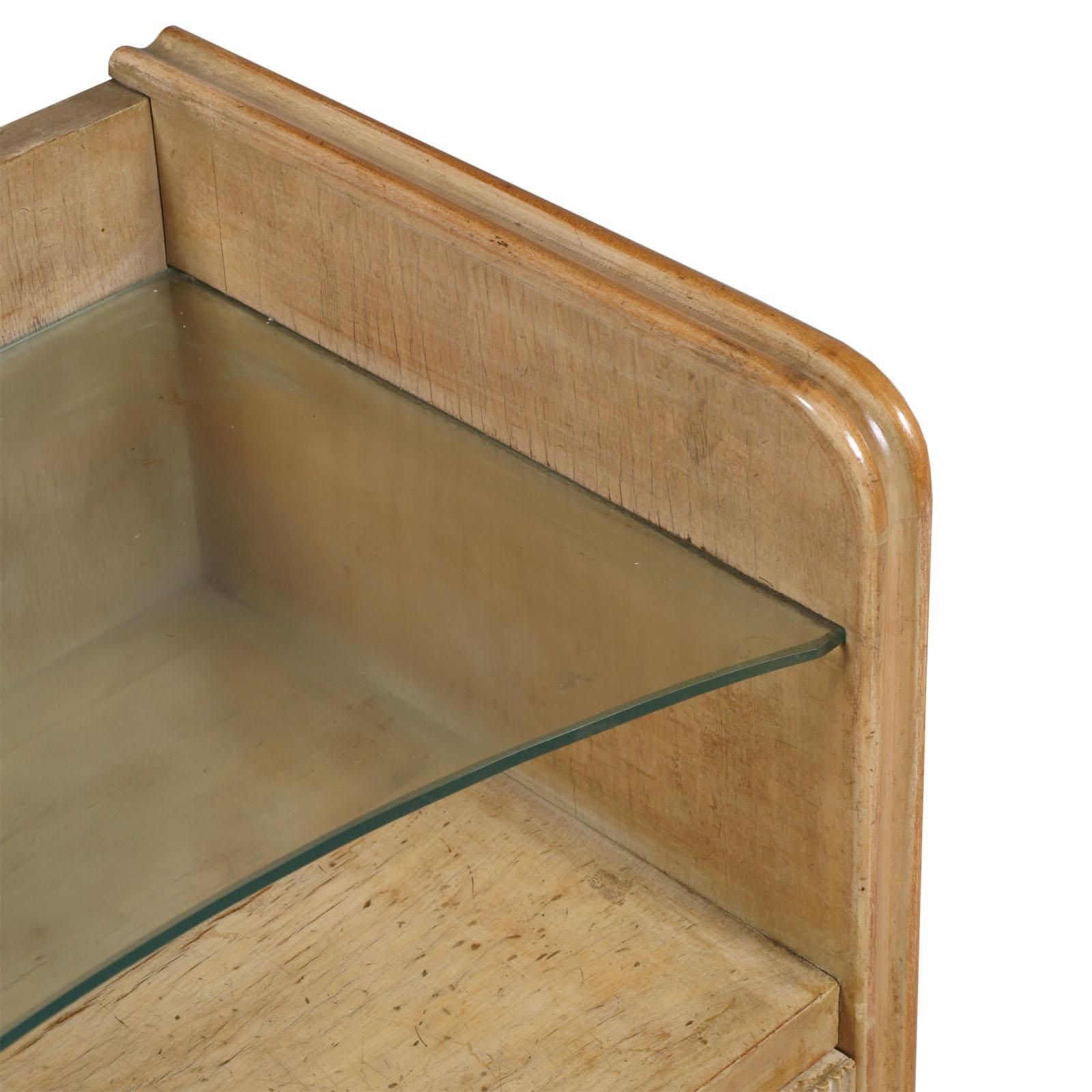 1930s Nightstand Art Deco, Gio Ponti Attributed, From La Permanente Mobili Cantù, Sell By Canale Mobili D'arte Padova photo Furniture