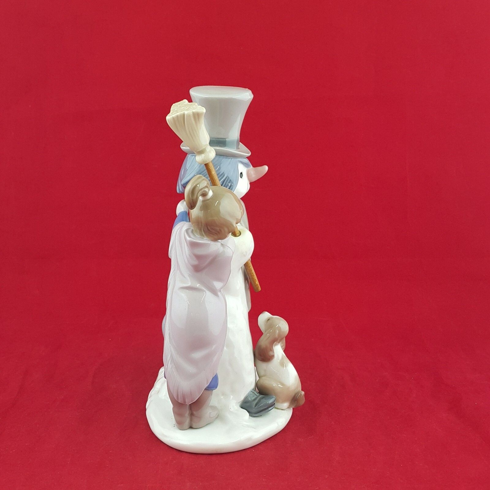 Lladro Nao Figurine 5713  The Snowman Porcelain Collectible 6111 L/N photo buy