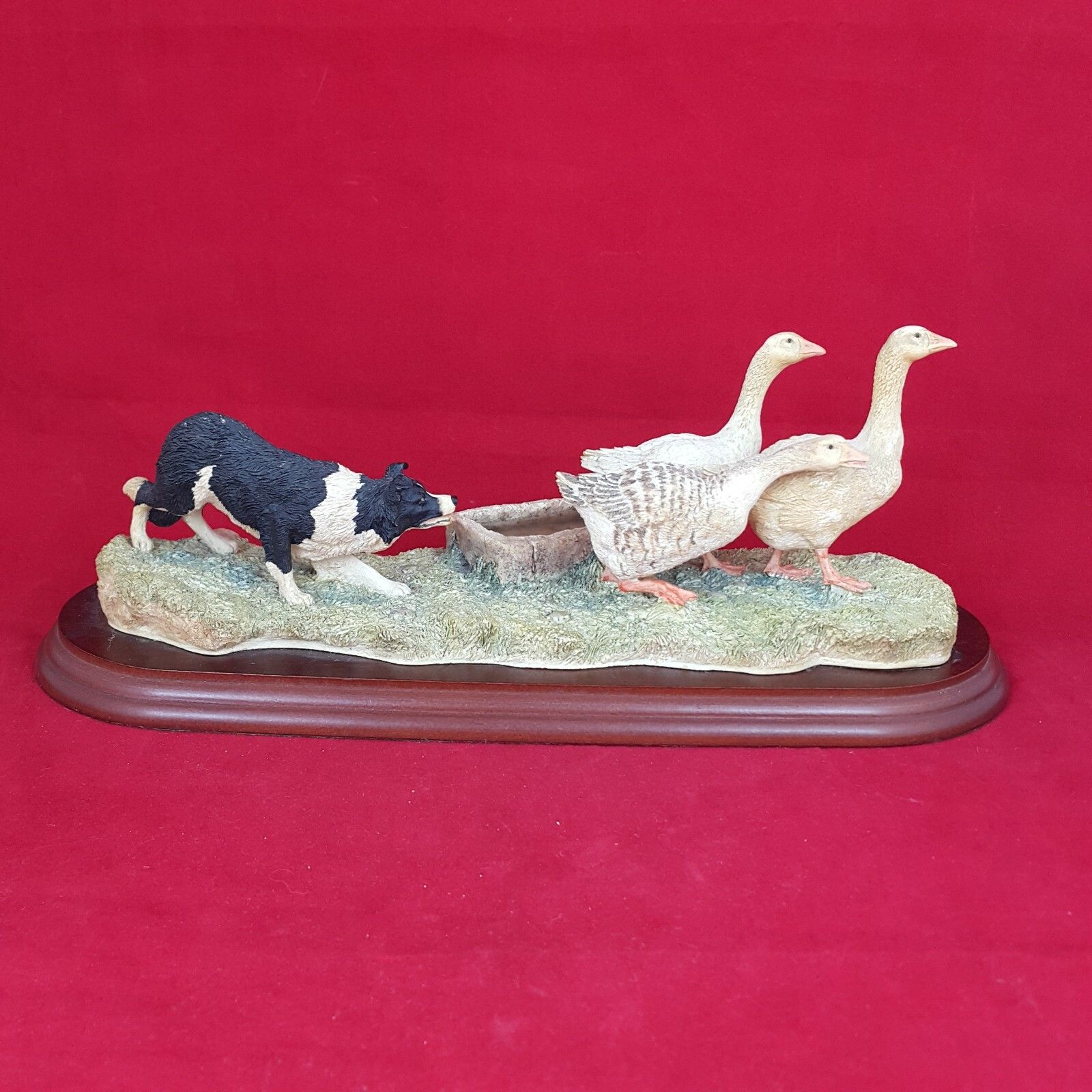 Border Fine Arts A Wild Goose Chase B0088 With Cao Boxed  Bfa 5466 photo Home Decor