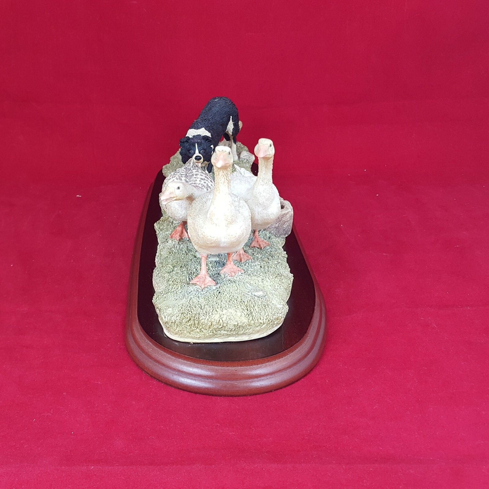 Home Decor Border Fine Arts A Wild Goose Chase B0088 With Cao Boxed  Bfa 5466 photo