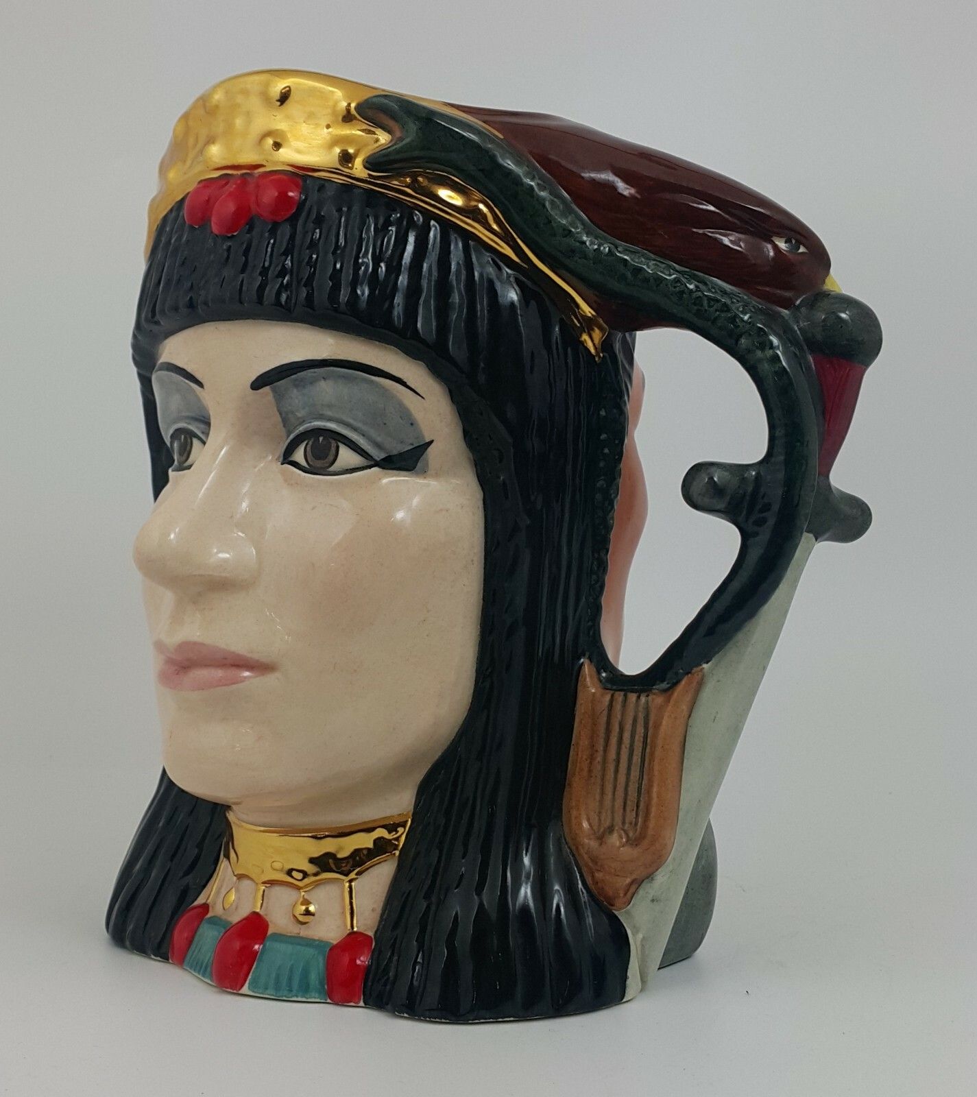 Royal Doulton Antony & Cleopatra Double Sided Large Character Jug D6728 Rd photo Home Decor