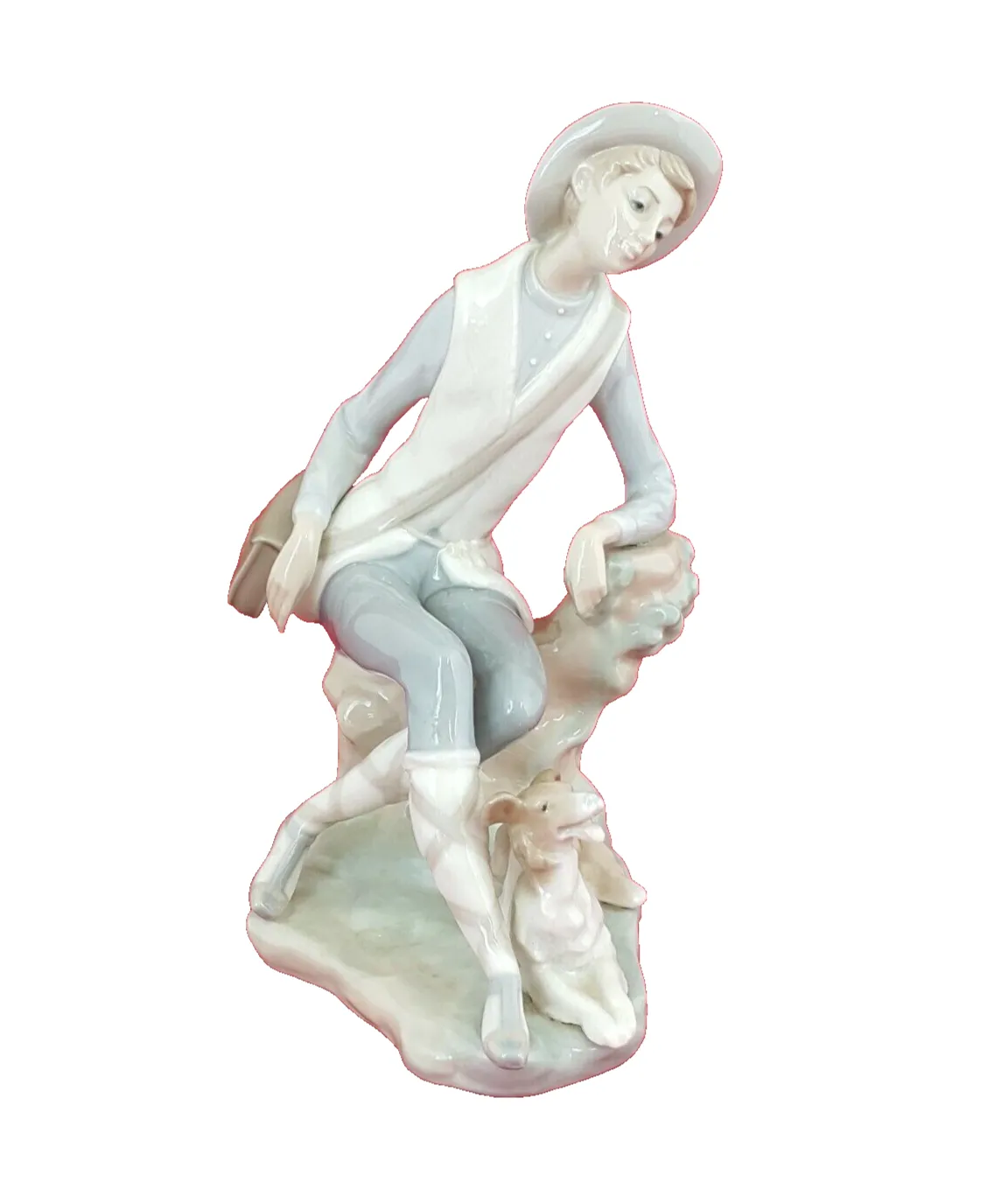 Lladro Figurine 4659 Shepherd Boy With Dog 5951 L/N