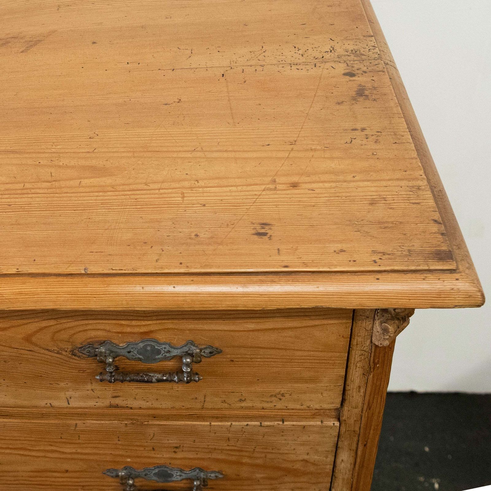 Antique Pine Continental Chest Of Drawers photo furniture