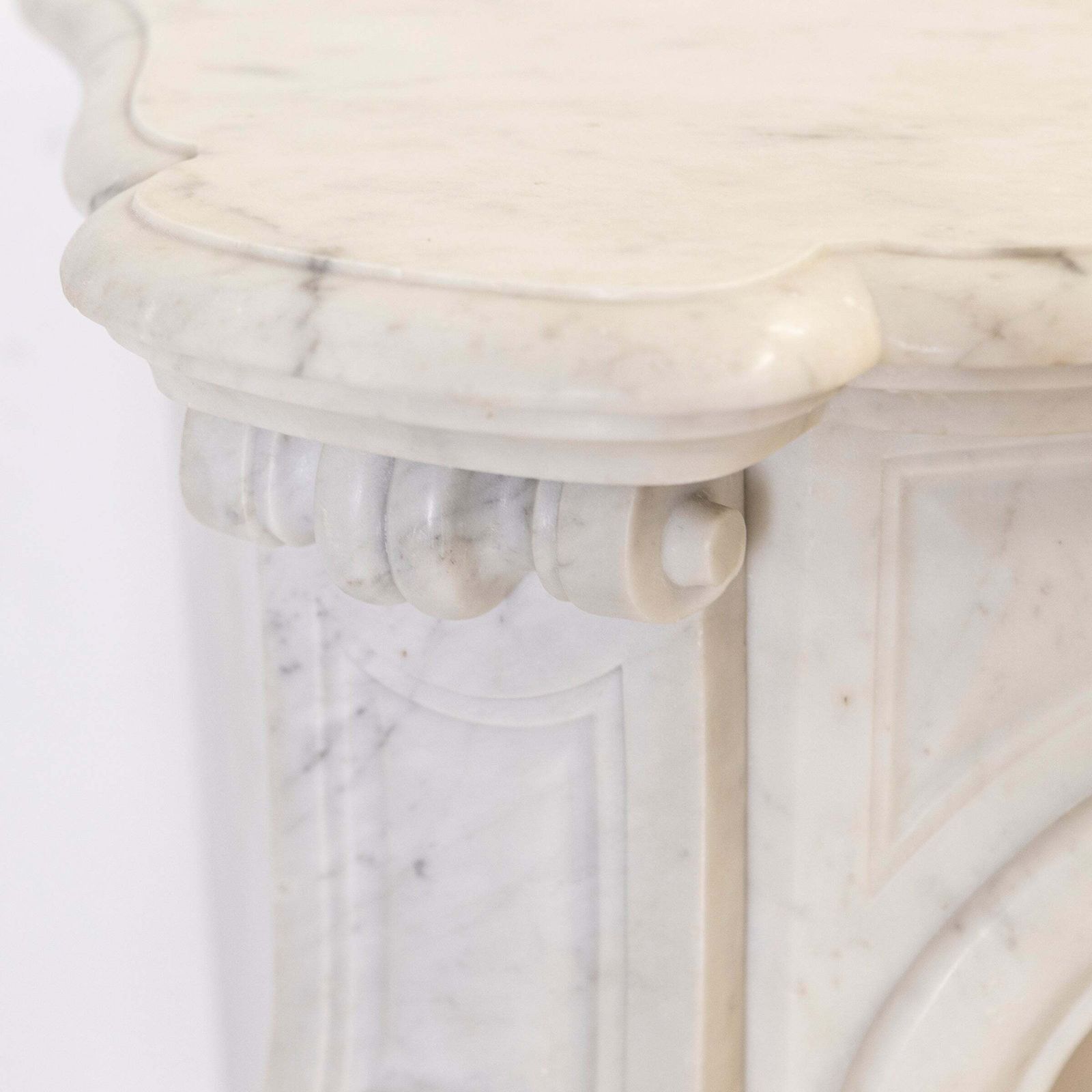 Antique French Style Marble Fireplace photo furniture