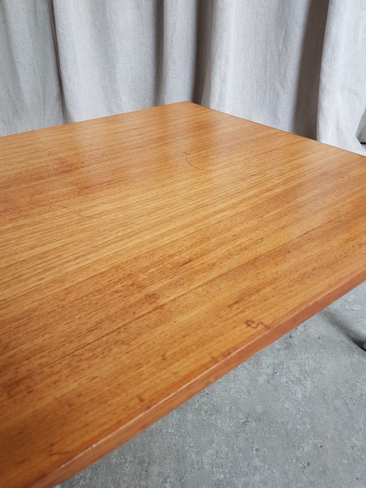 Furniture Vtg Late Mid Century Danish Side Coffee Table Scandi Retro R807 photo