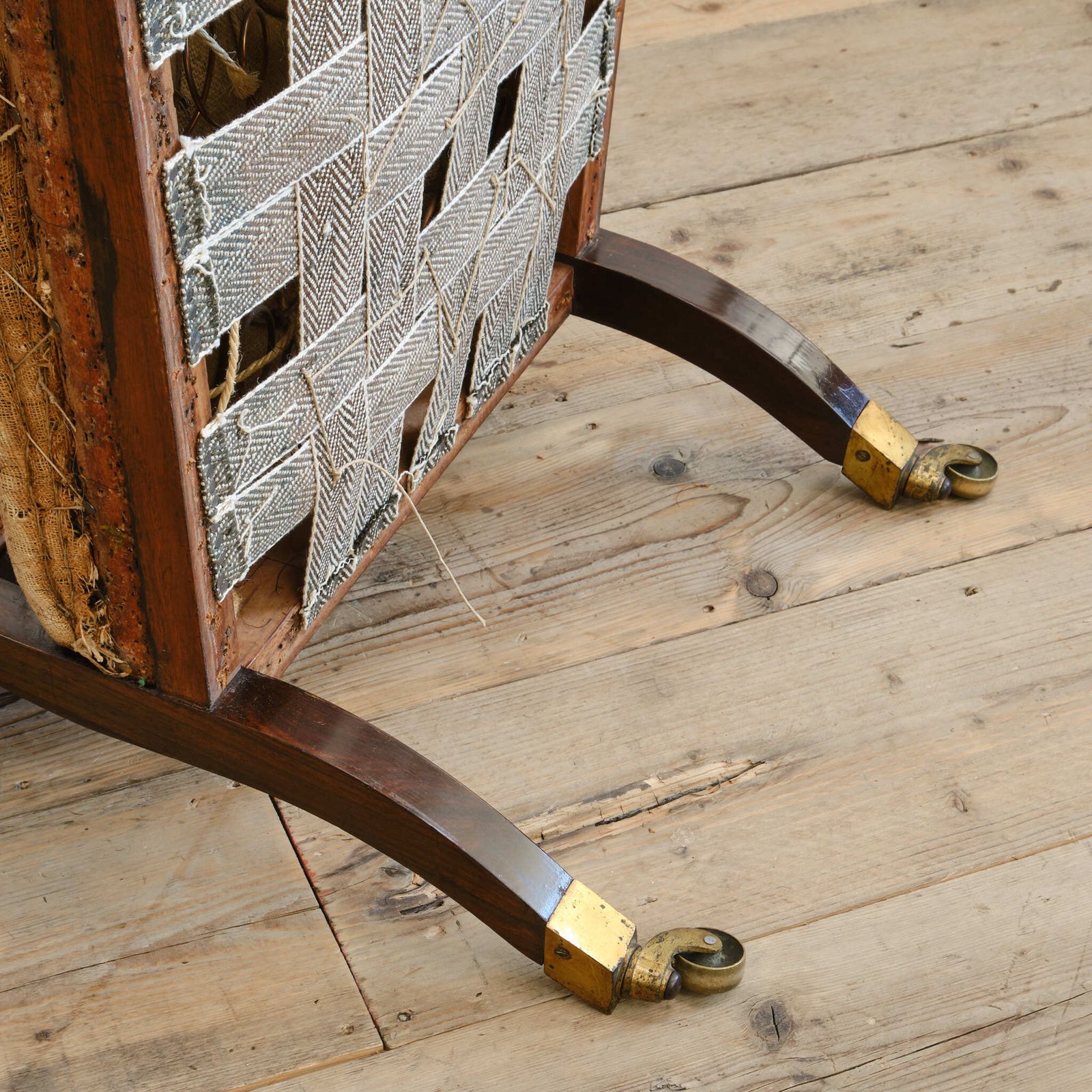 photo for sale Mid 19th Century Rosewood Open Armchair C1840