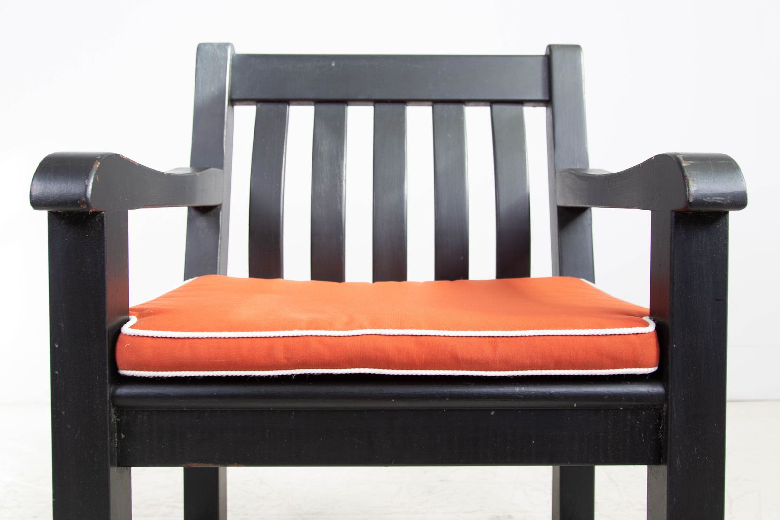 Set Of 6 Quality Painted Teak Garden Chairs photo buy