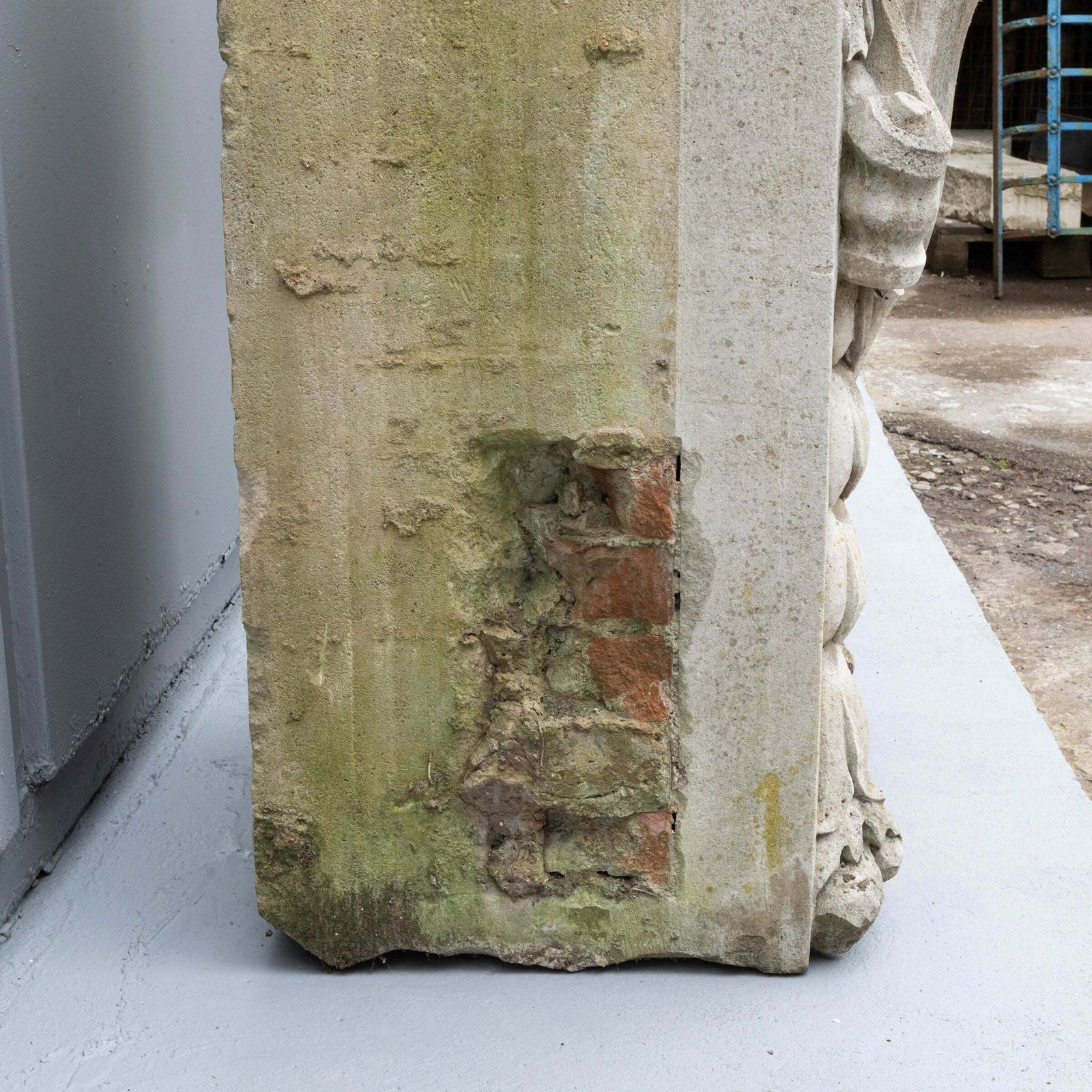 2500.0 3 Monumental Antique Carved Keystones | London Building Facade photo