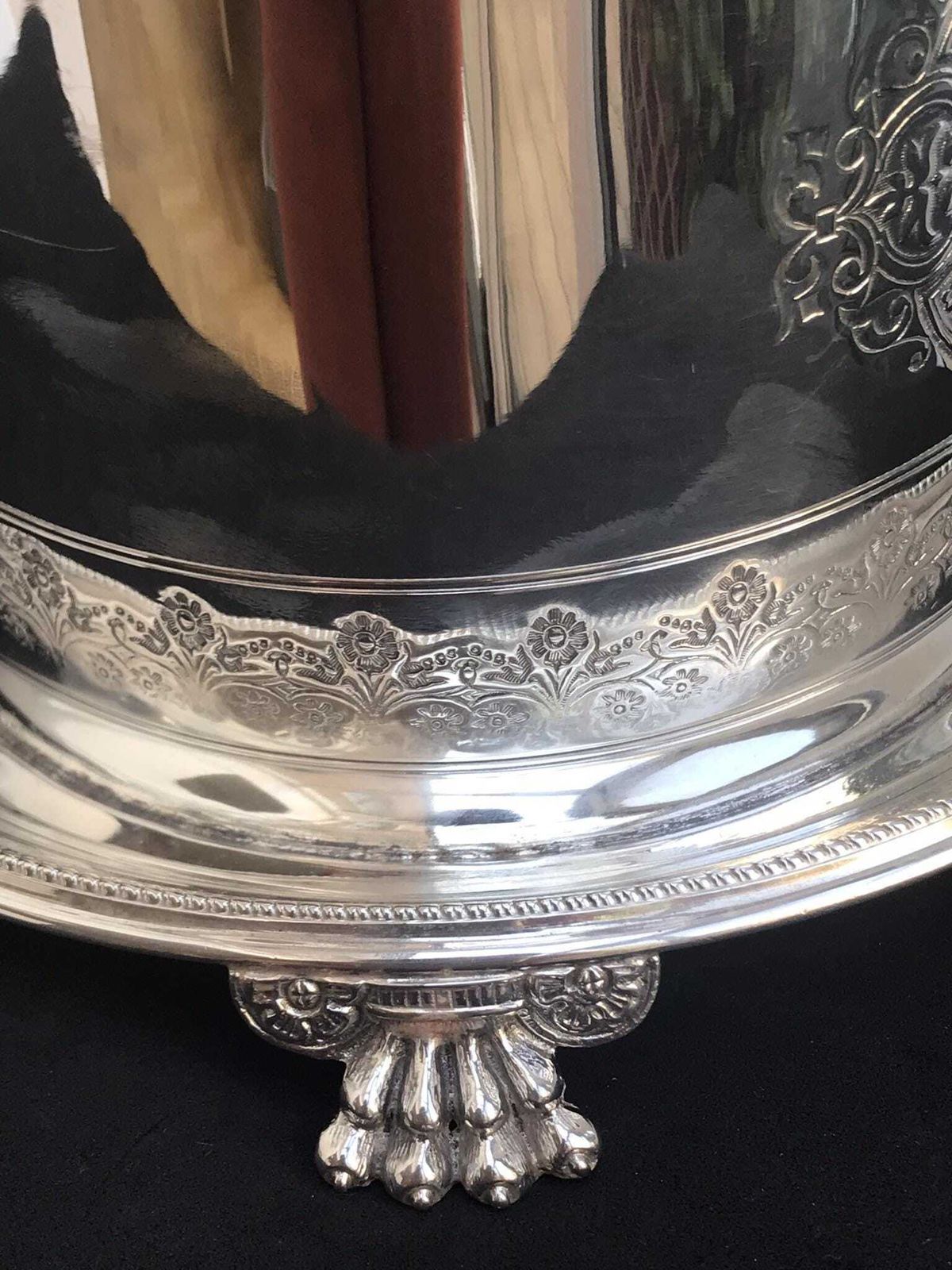 Biscuit Barrel William Hutton And Son Silver Plated Biscuit Box, Cookies Jar Victorian Biscuit Jar Cookie Jar England Gift For Her photo Home Decor