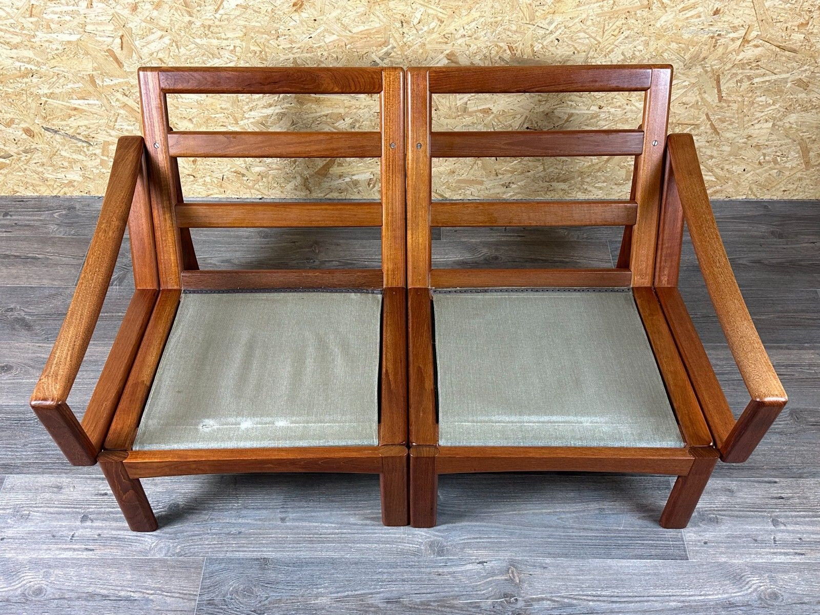 Furniture 60s 70s Teak Couch Sofa 2 Seater By Glostrup Møbelfabrik Denmark Design photo