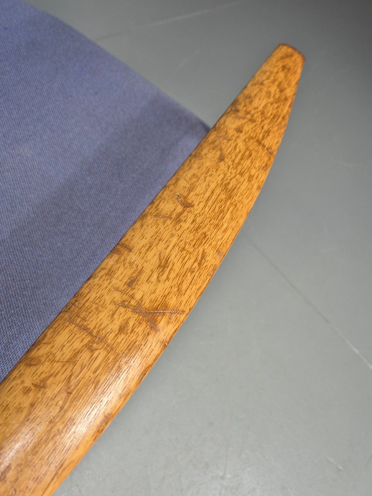 photo vintage Vinrtage Danish Oak Framed Lounge Chair By Soro Stolefabrik 1990s Eb9445 Mnor