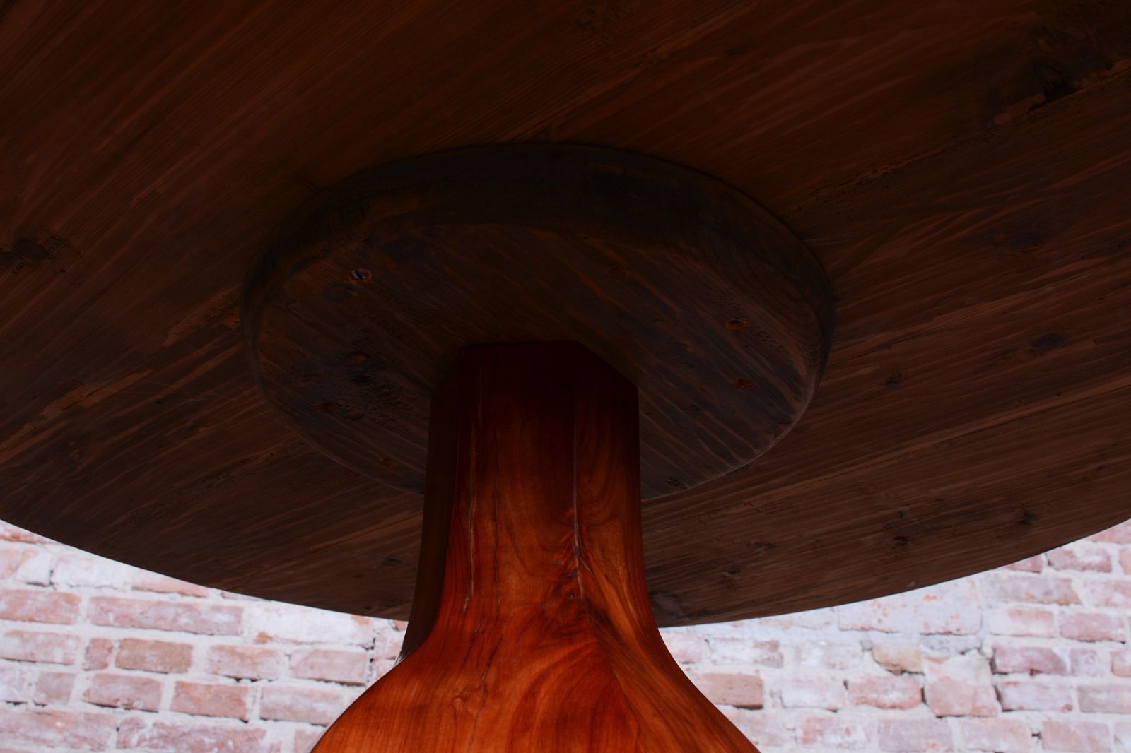 photo furniture Restored Biedermeier Dining Table, Cherry Wood, Revived Polish, Austrian, 1820s