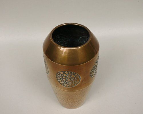 Art Noveau Brass Vase From Wmf, 1890s photo for sale