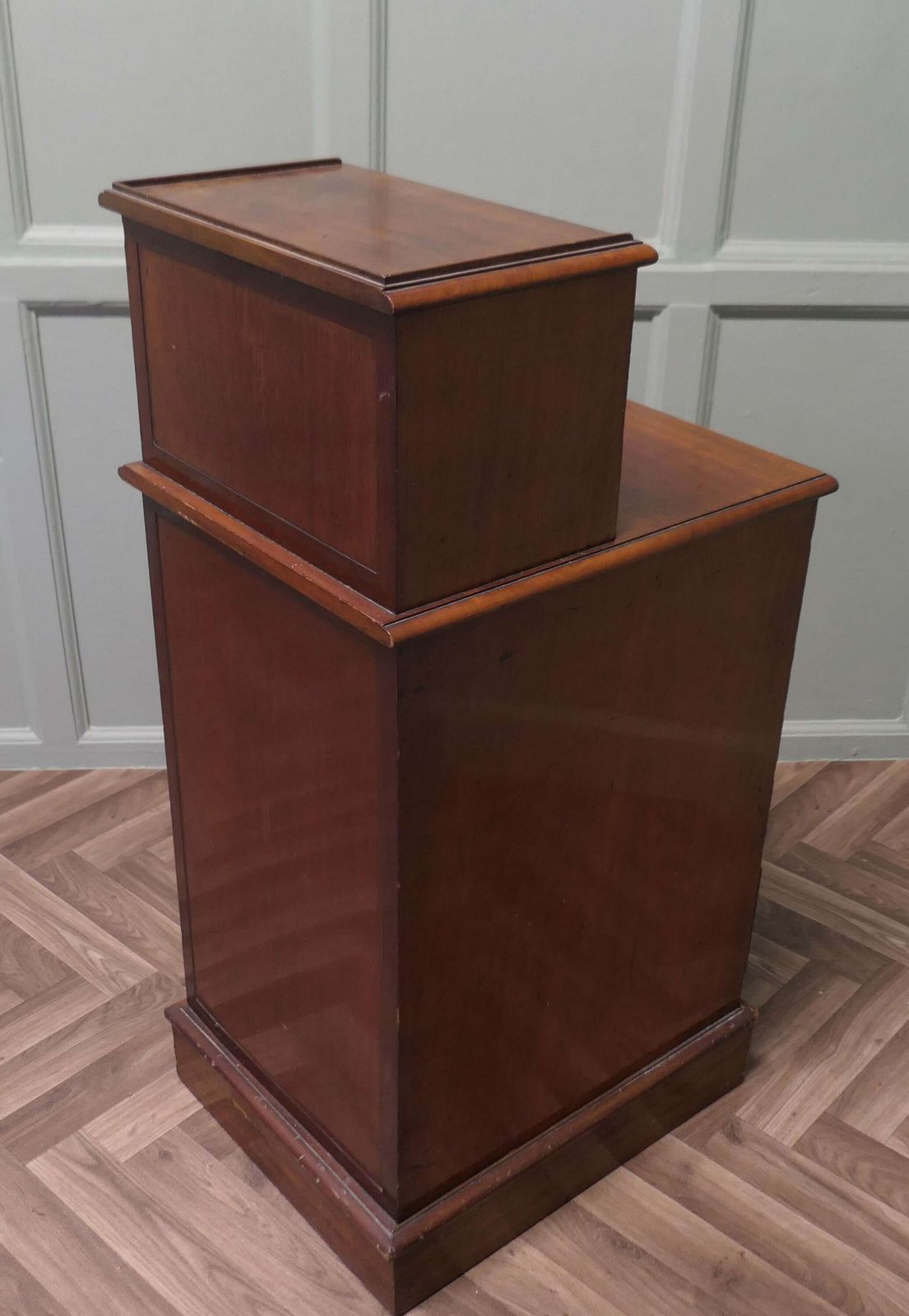 Tall Six Drawer Side Cabinet Or Lamp Table photo furniture