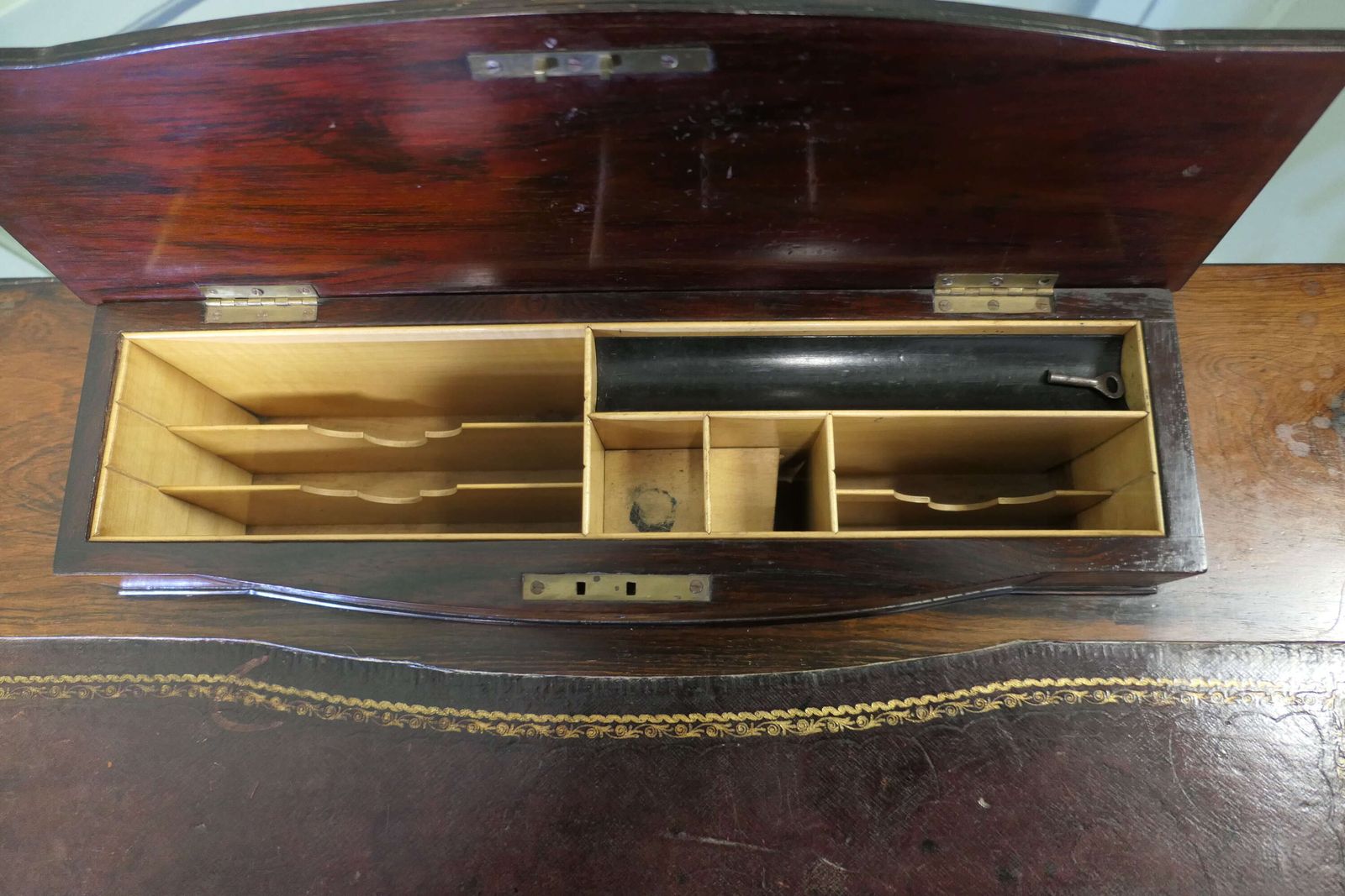 Edwardian Satin Walnut Ladies Writing Desk photo buy