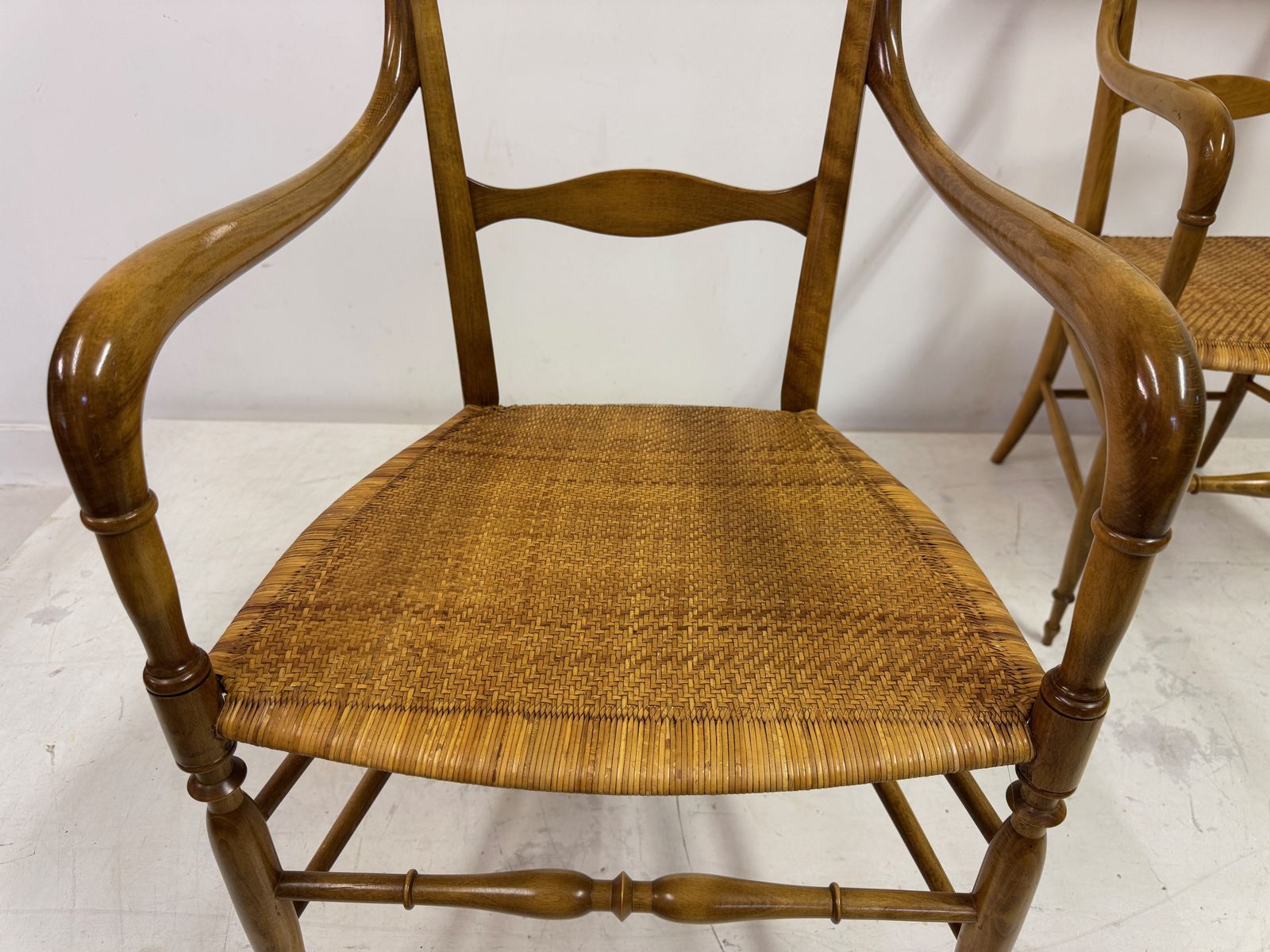 Set Of Six Chiavari Companino Armchairs By Fratelli Levaggi photo furniture
