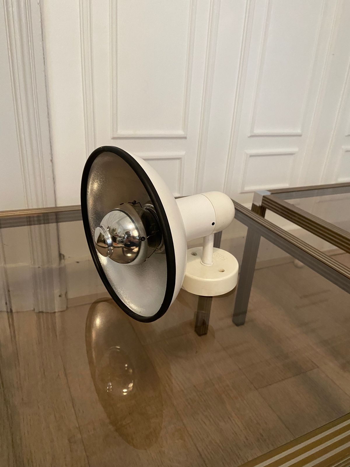 White Wall Lamp By Staff Lightening, Germany, 1980 photo furniture