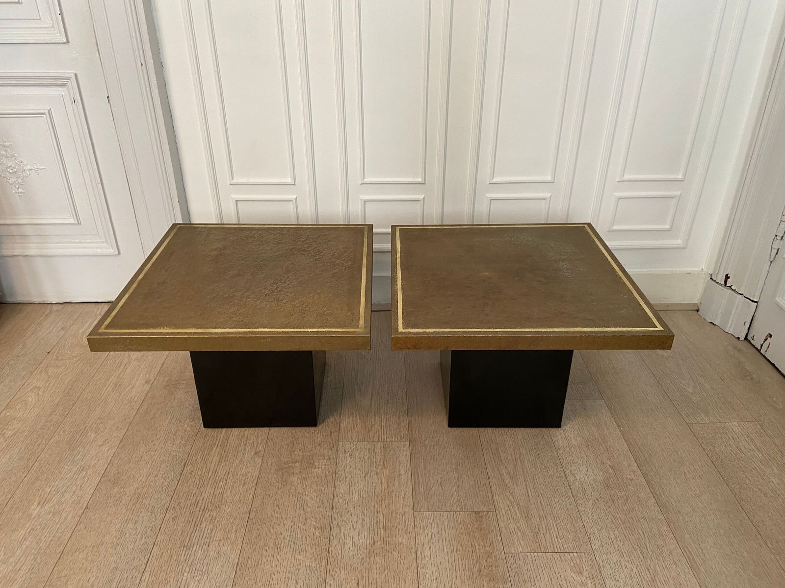 Pair Of Side Tables Lova Creation, Belgium, 1970 photo furniture