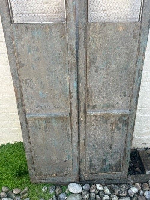 Pair Of Vintage French Shutter Doors photo 180.0