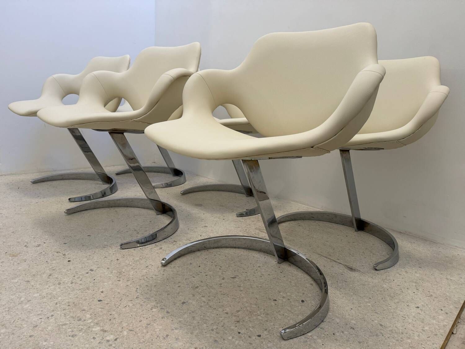 Table And Chairs Set Boris Tabacoff photo vintage