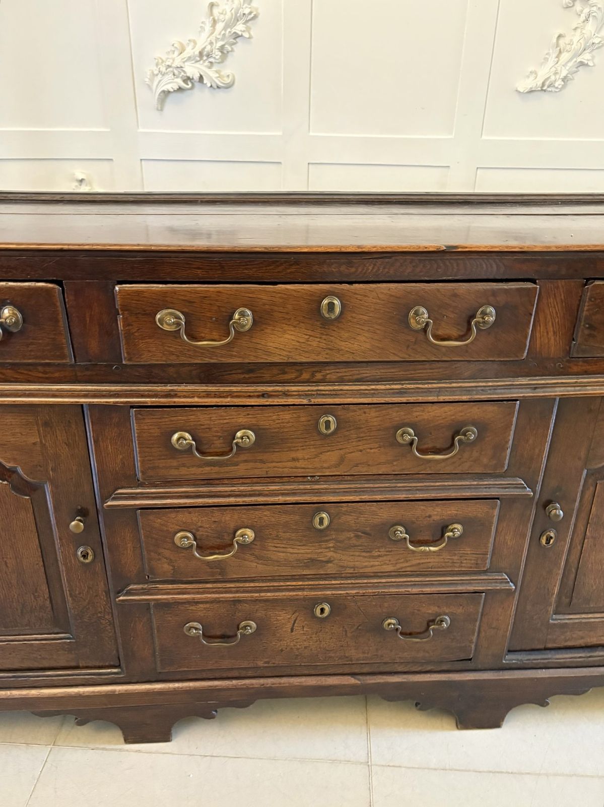 Antique 18th Century Outstanding Quality Oak Welsh Dresser photo for sale