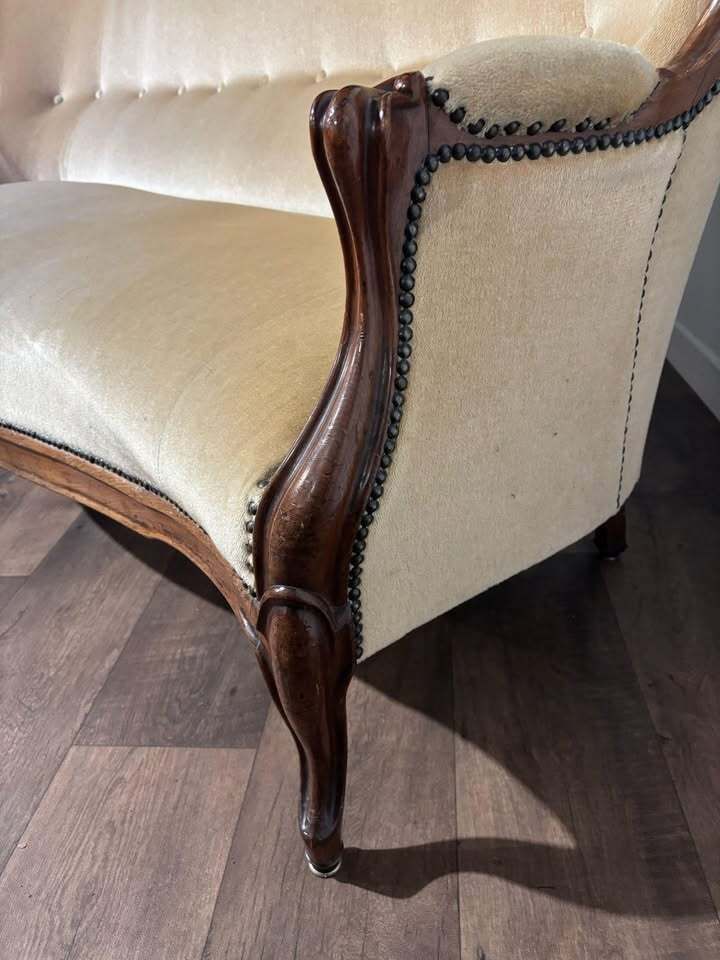 photo buy Victorian Mahogany Framed Sofa