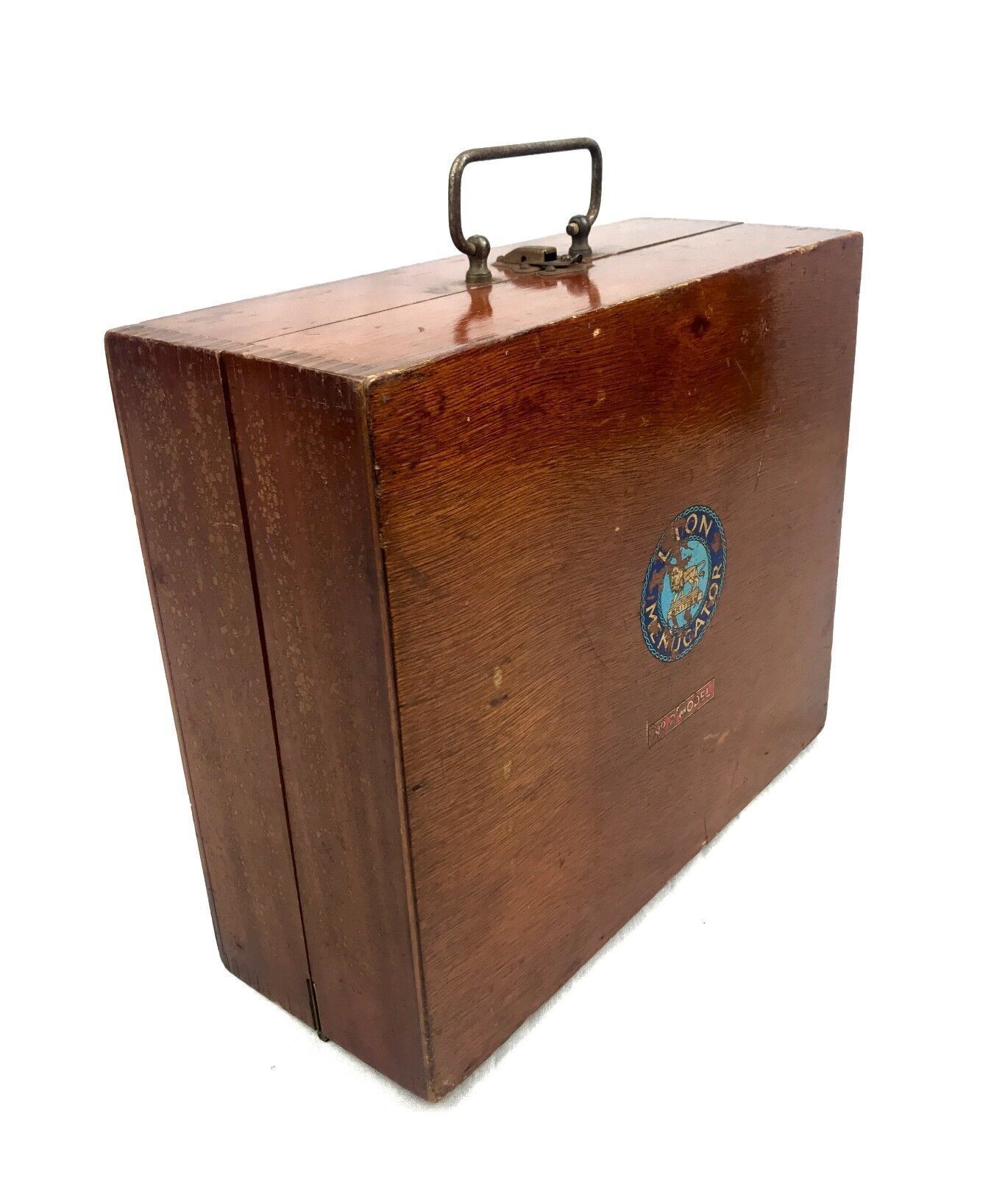 Antique Lion Menucator No 2 Model Series / Wooden Box Printers Equipment photo furniture