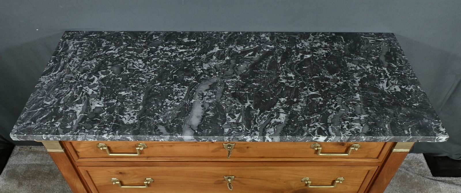 Small Cherrywood Chest Of Drawers, Directoire Period – Early 19th Century photo 2830.0