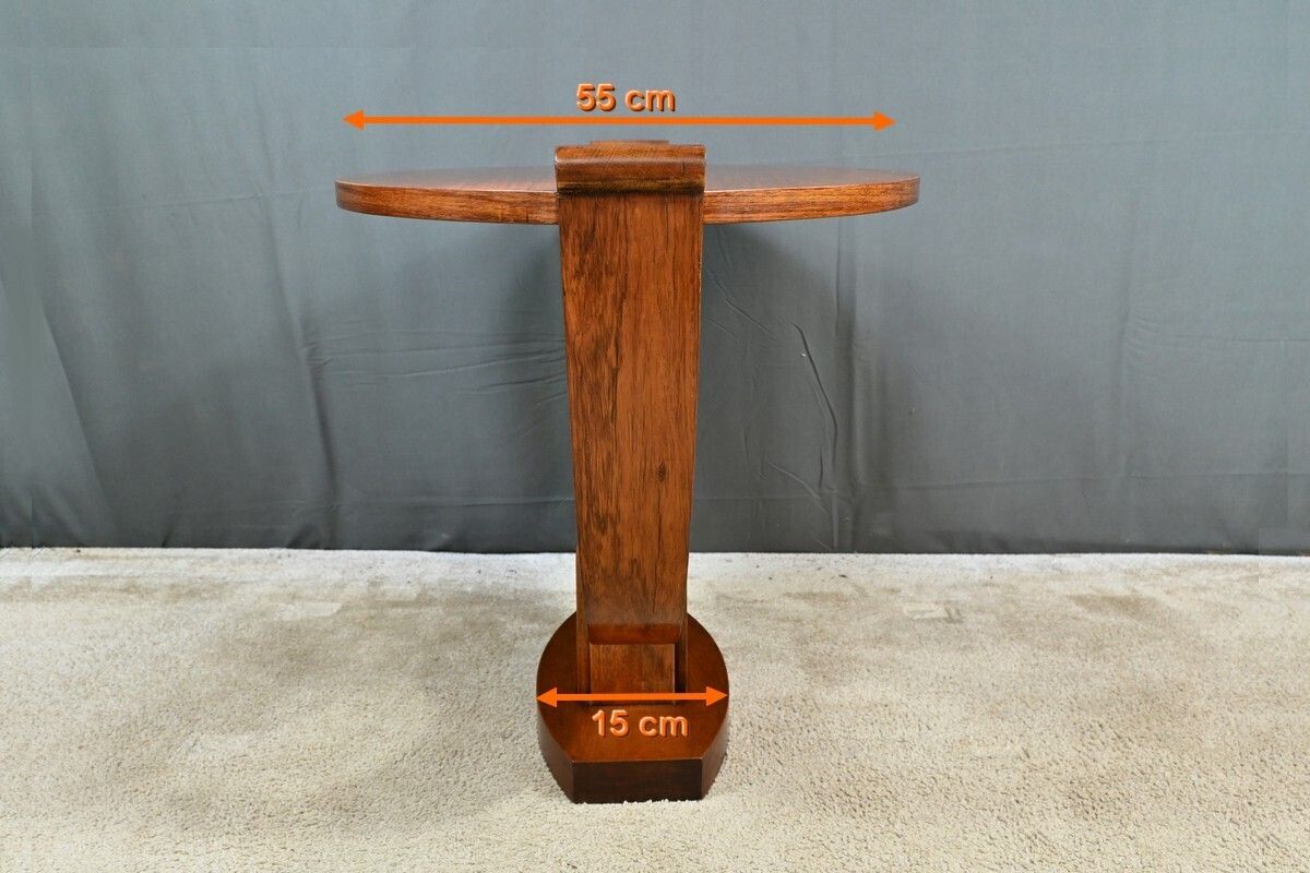 photo vintage Rosewood Coffee Table, Attributed To A. Arbus, Art Deco – 1930