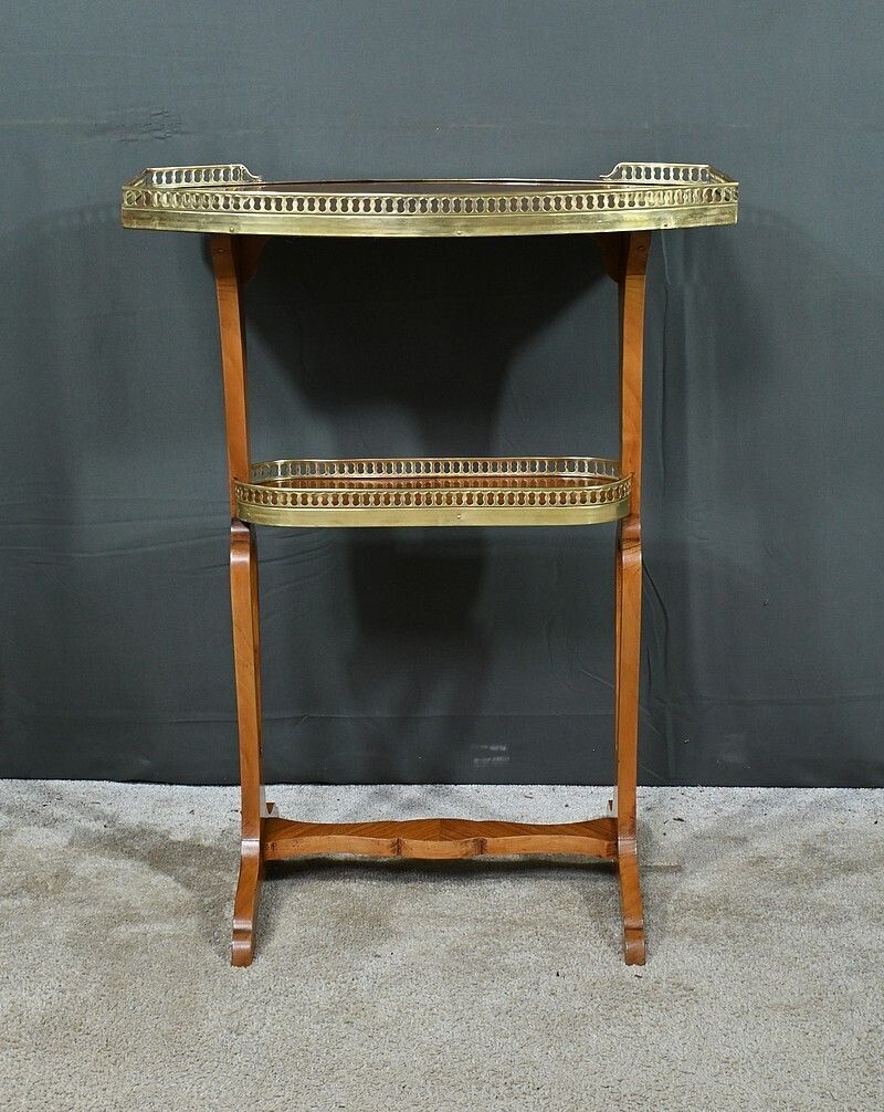 photo for sale Louis XVI Style Mahogany Veneer Coffee Table – Late 19th Century
