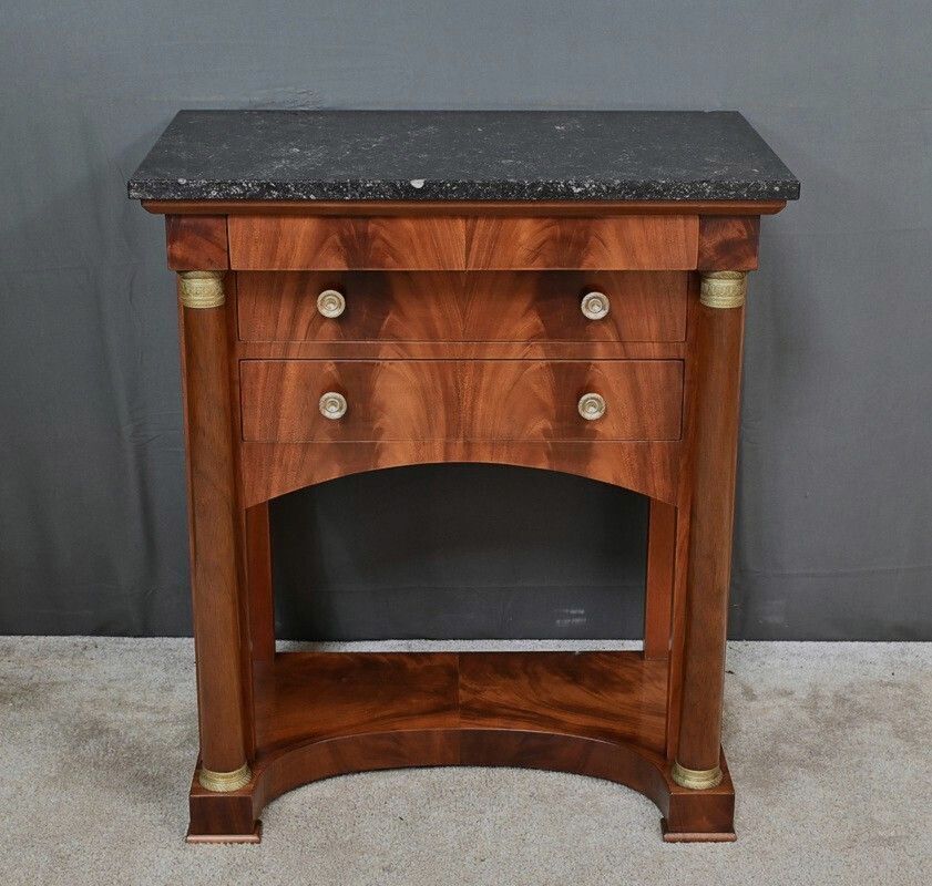 Small Mahogany Chest Of Drawers, Empire Style – Part 1 Of The 20th Century photo furniture
