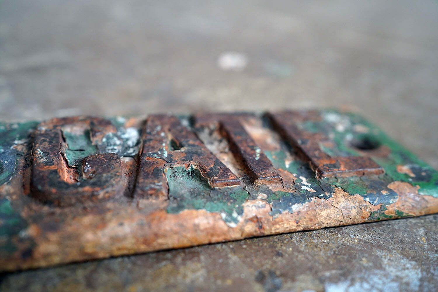 photo for sale An Early 20thc London & Southwestern Railway Painted Cast Iron Sign; ‘Shut This Gate’