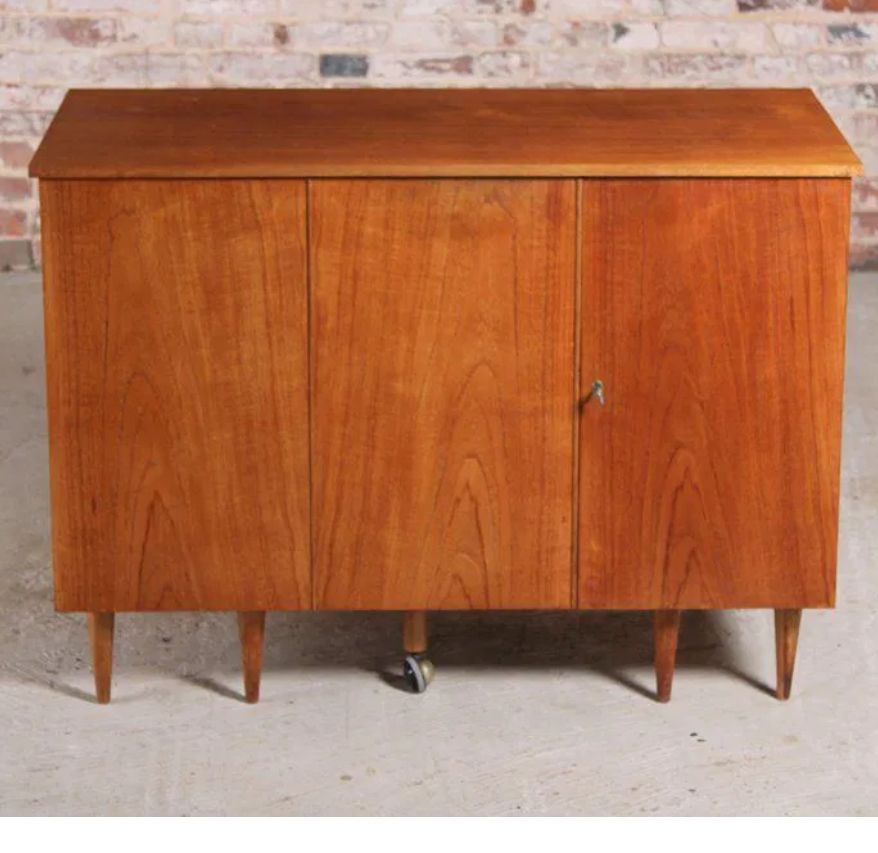 Mid Century Metamorphic Teak  Desk By New Craft