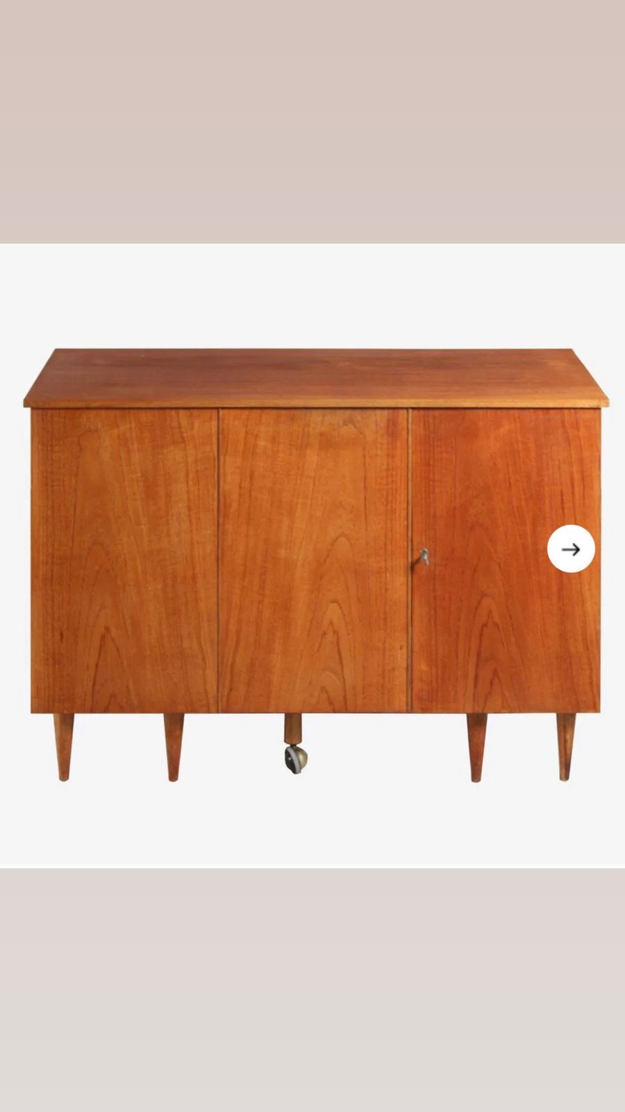 photo for sale Mid Century Metamorphic Teak  Desk By New Craft