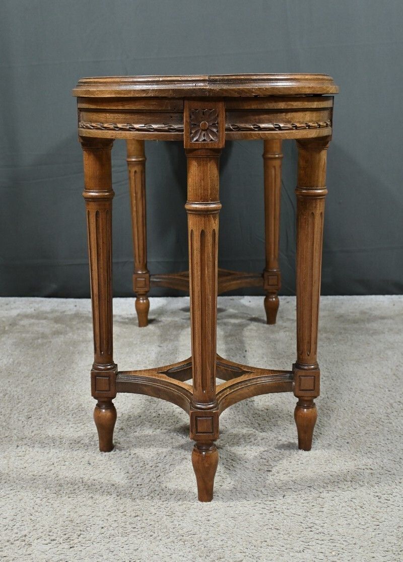 Walnut Piano Bench, Louis XVI Style – Late 19th Century photo buy