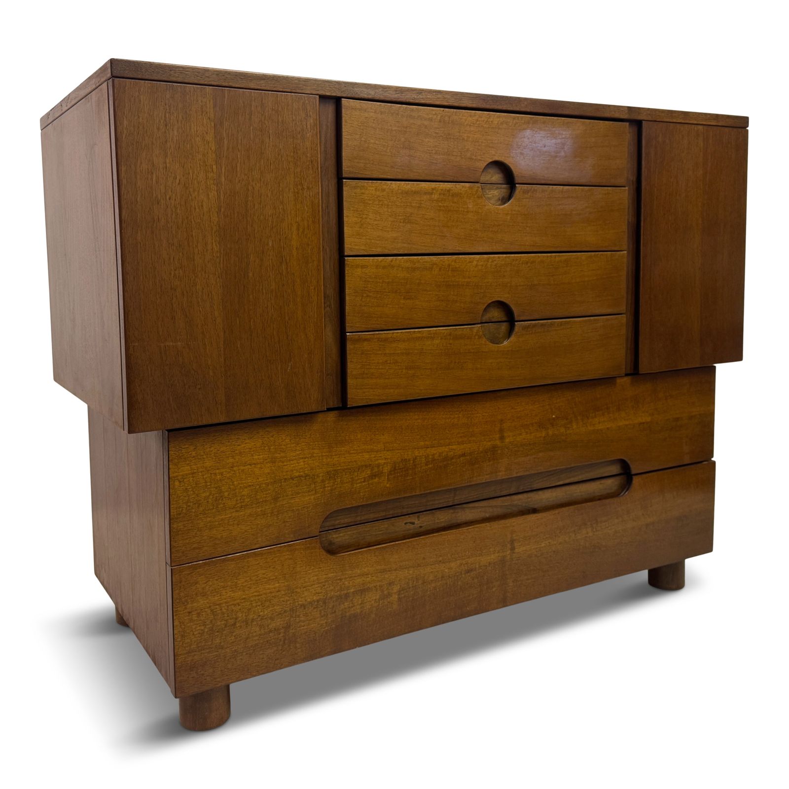 Serena Cabinet By Giovanni Michelucci For Poltronova 1950s Italy